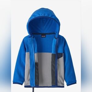Patagonia TODDLER Micro-D Snap-T Fleece Jacket with hood